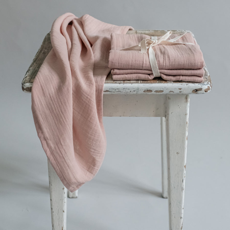 That's Mine Bora stofbleer 3-pak - Rose - 100% Organic cotton Buy Stofbleer||Udsalg||Alle||Forår og sommer 2025||alt minus sløjfe||Spring25||Online exclusive here.