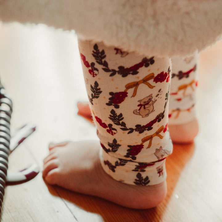 Elois leggings - Christmas wreath