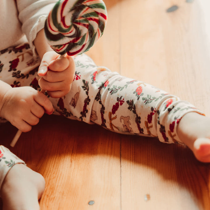 Elois leggings - Christmas wreath