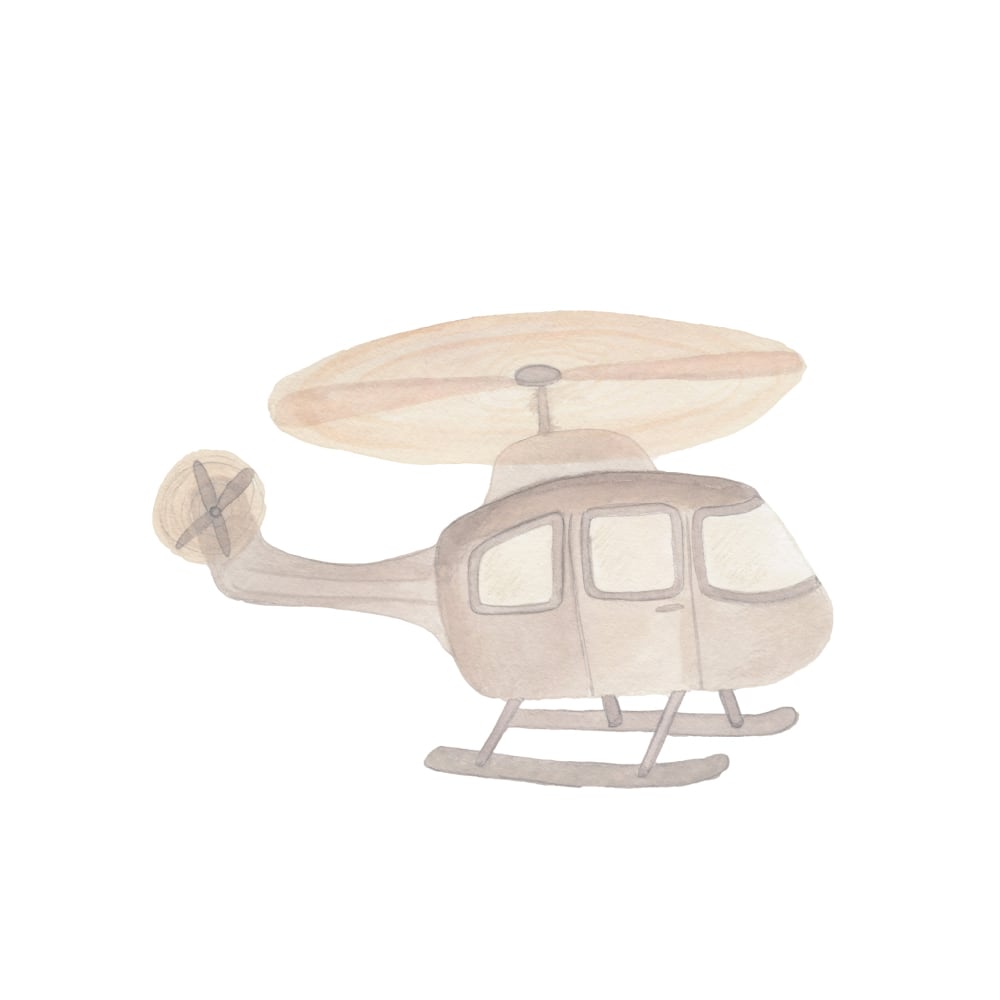 That's Mine Wallsticker Helicopter - Multi - 100% Textile foil Buy Bolig & udstyr||Børneværelset||Wallstickers||Nyheder||Alle||Favoritter here.