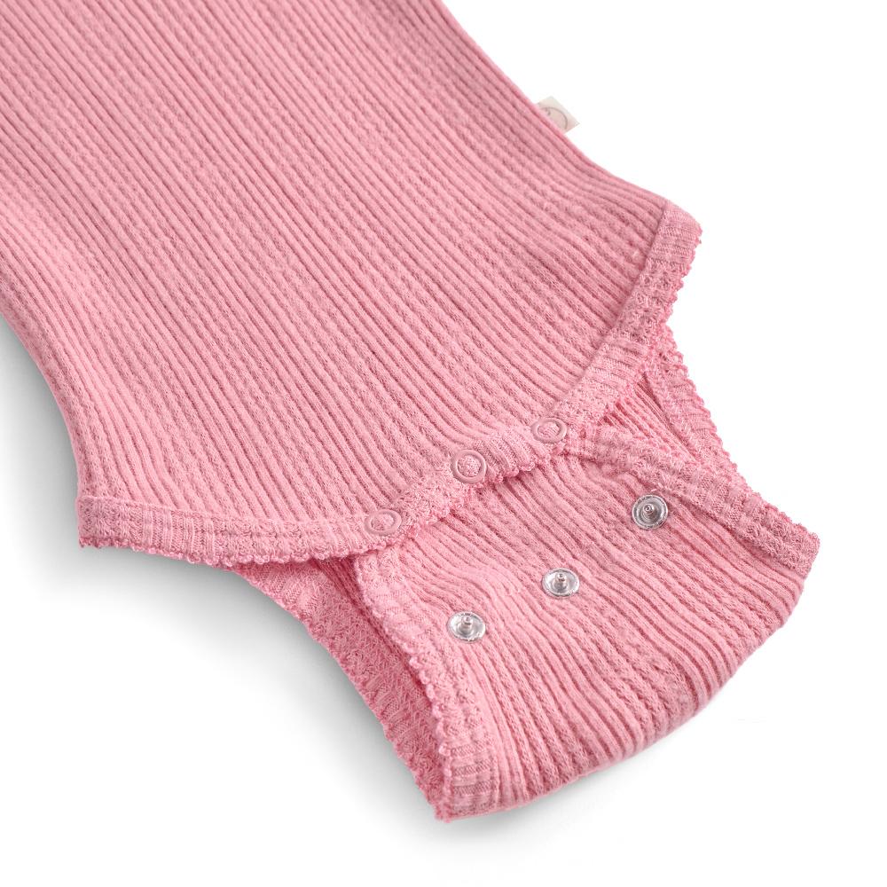 That's Mine Signe bodystocking - Rose blush - 100% organic cotton Buy Bodystockings||Undertøj||personale||Basics here.