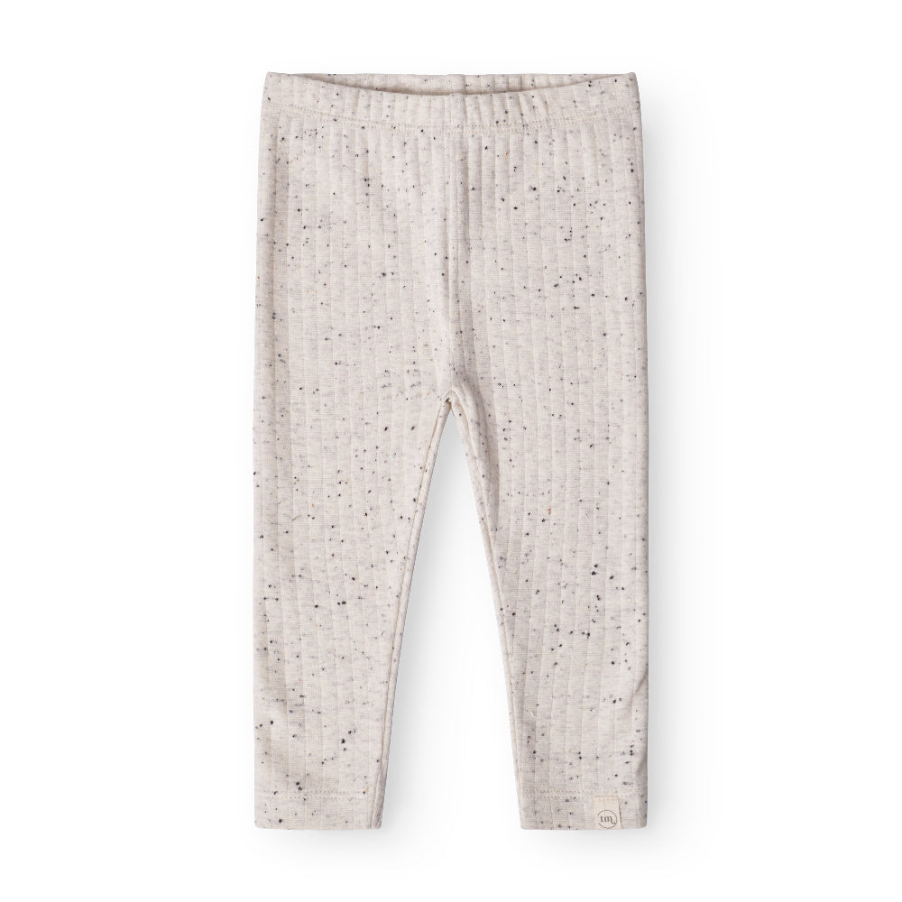 That's Mine Daniel leggings - Ercu melange - 5% Elastane 95% Organic cotton Buy Leggings||Bukser & shorts||Favoritter||personale||NOOS here.