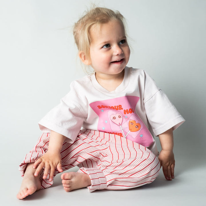 That's Mine Henry bukser - Classic red - 100% Organic cotton Buy Bukser||Bukser & shorts||personale||Forår 2026 here.