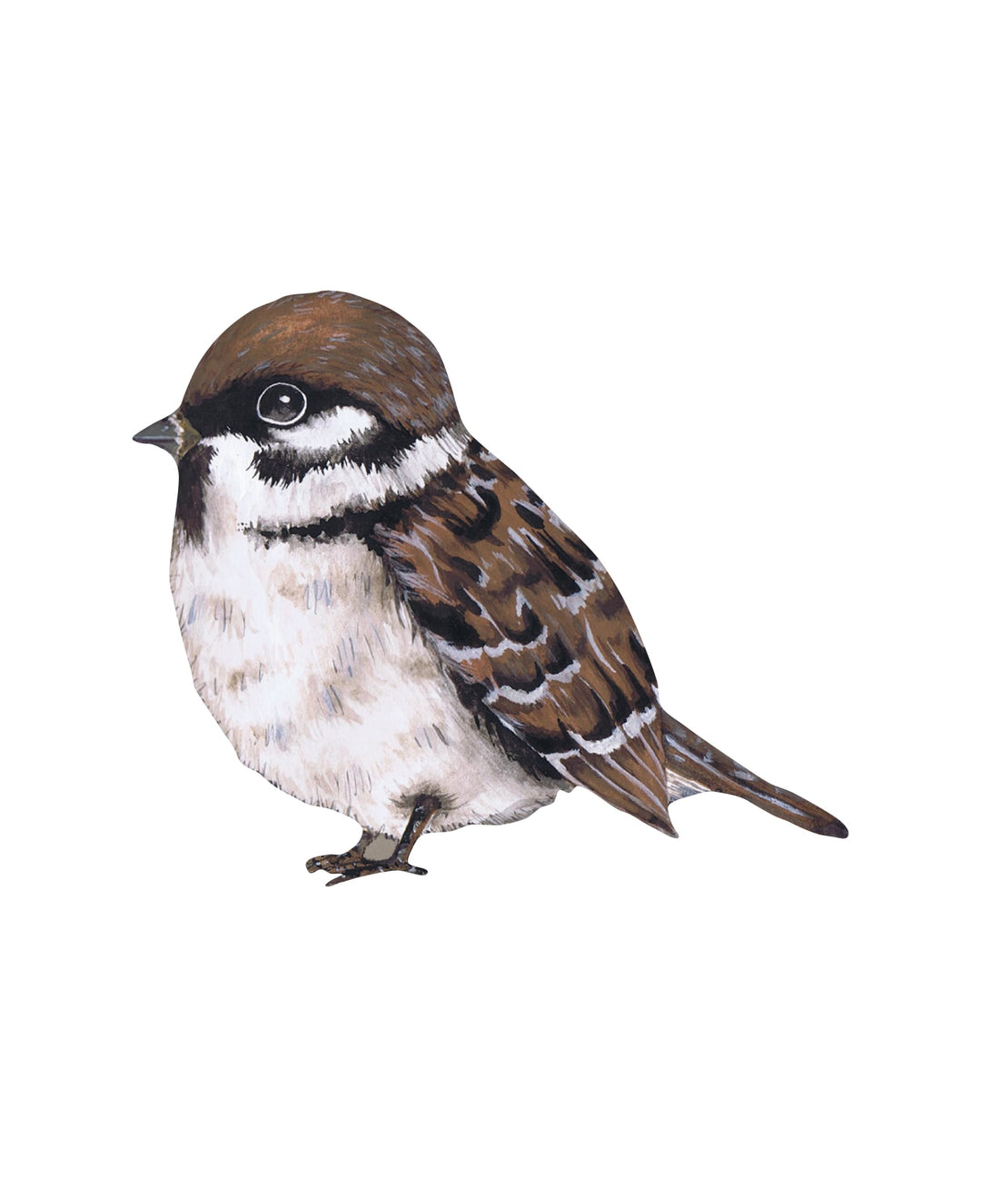 That's Mine Wallsticker The waiting sparrow - Multi - 100% Textile foil