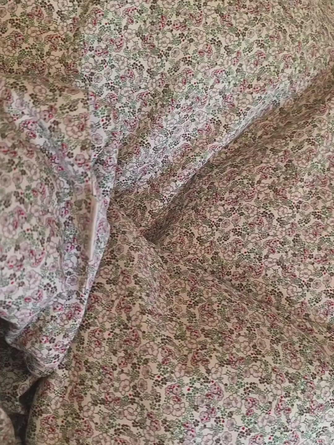 Levi bedding - Bouquet rouge