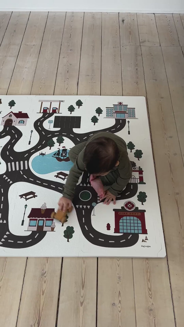 Alva Foam play mats square - Roadtrip